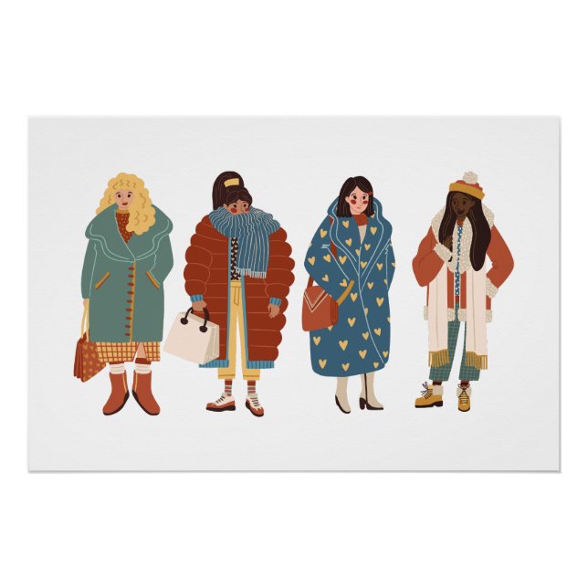 Póster Feliz Día Internacional de la Mujer (Anverso)