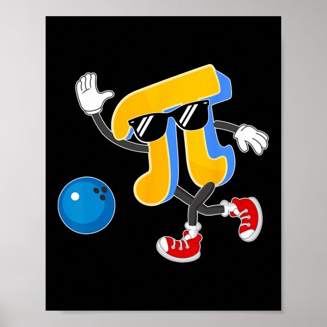Póster Feliz Día Internacional De Los Amantes Del Bowling (Frente)
