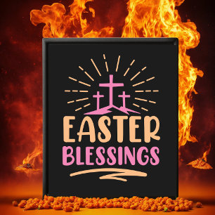 Póster Feliz Eggster - Cesta