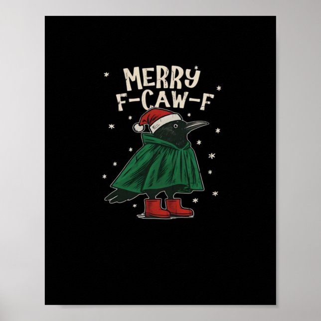 Póster Feliz F-Caw-F (Frente)