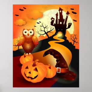 Póster ¡Feliz Halloween!