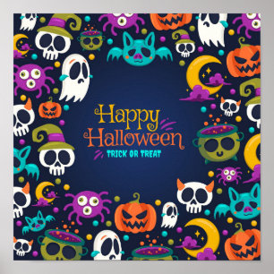 Póster Feliz Halloween
