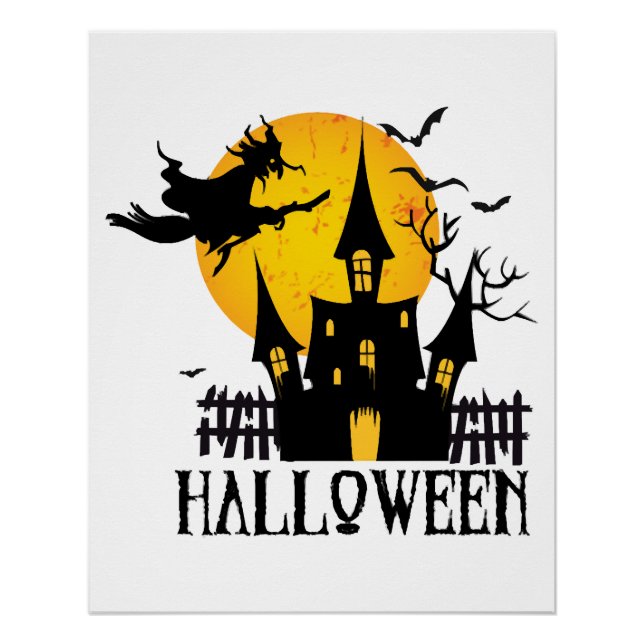 Póster Feliz Halloween (Anverso)
