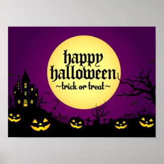 Póster Feliz Halloween