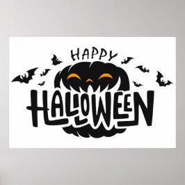 Póster Feliz Halloween