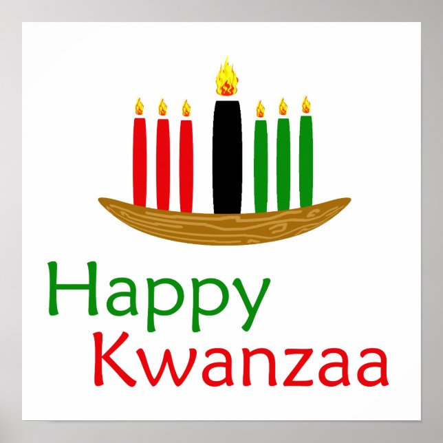 Póster Feliz Kwanzaa (Frente)