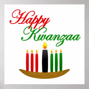 Póster Feliz Kwanzaa