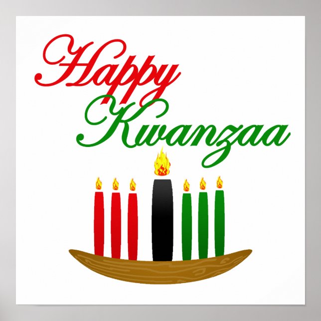 Póster Feliz Kwanzaa (Frente)