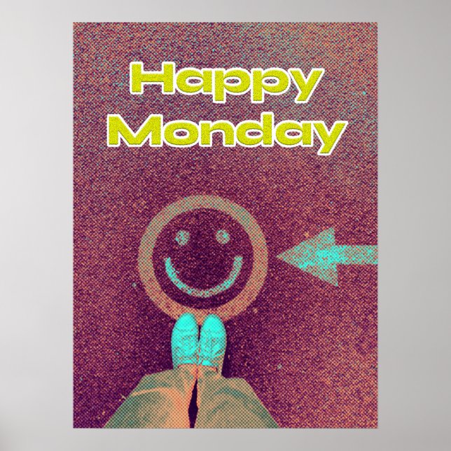 Póster Feliz Lunes Gracioso (Frente)