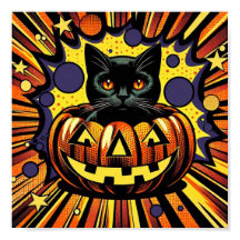 ¡Feliz Meow-lloween!: Famoso gato negro en Hallowe