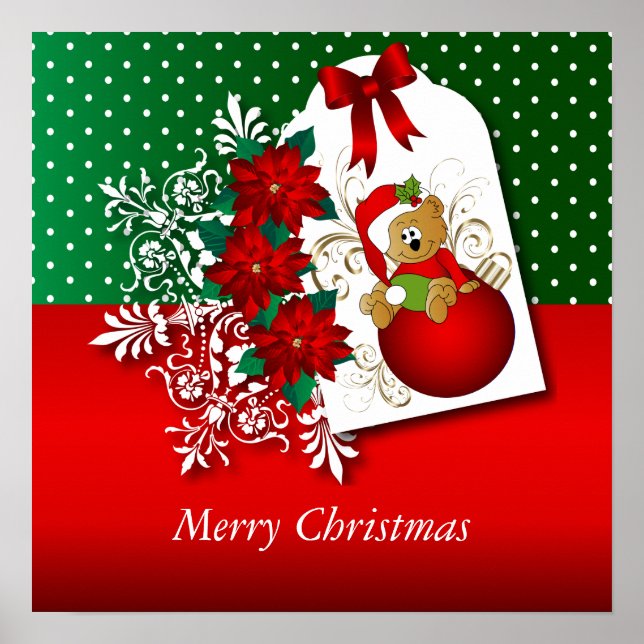 Póster Feliz Navidad (Frente)