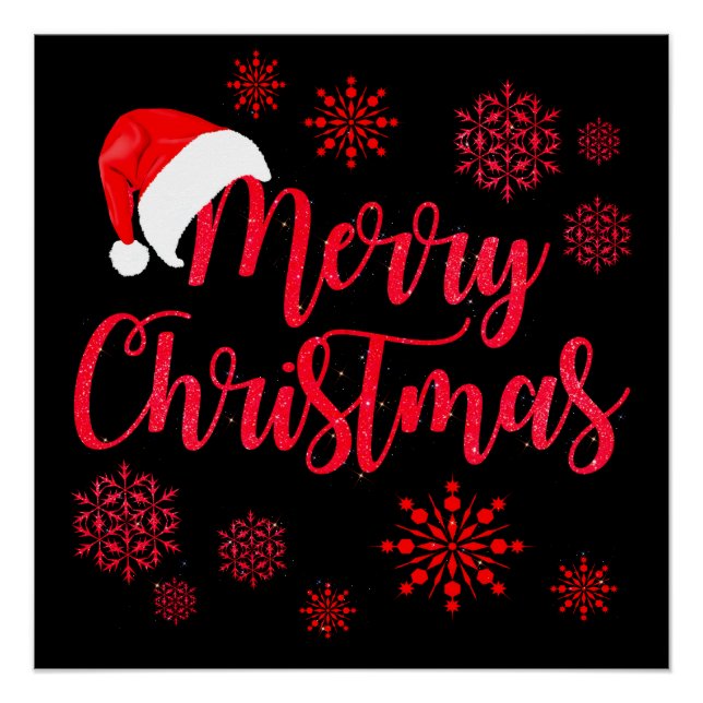 Póster Feliz Navidad (Anverso)