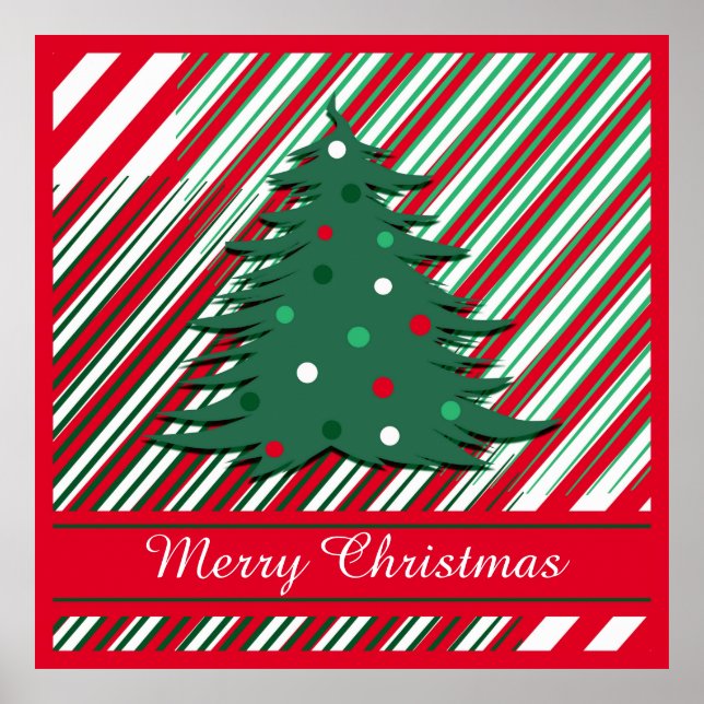 Póster Feliz Navidad (Frente)