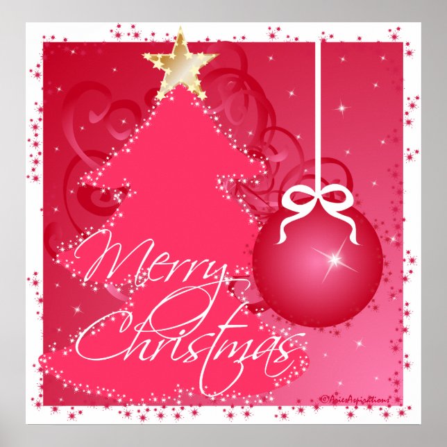 Póster Feliz Navidad ~ (Frente)
