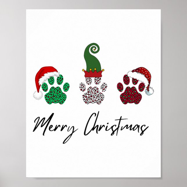 Póster Feliz Navidad  (Frente)