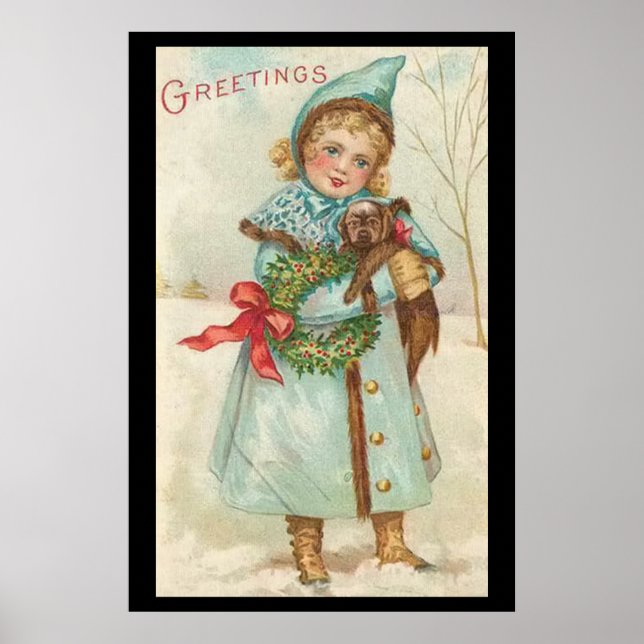 Póster Feliz Navidad (Frente)