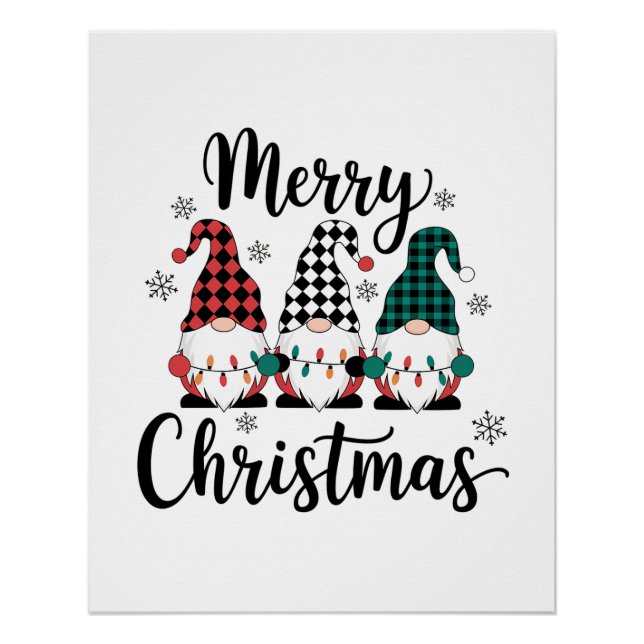 Póster Feliz Navidad (Anverso)