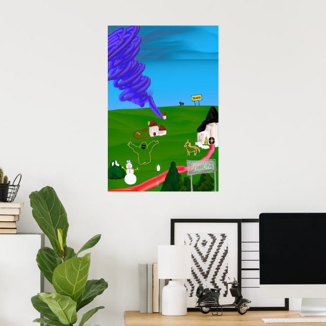 PÓSTER FELIZ NAVIDAD! (Oficina en casa)