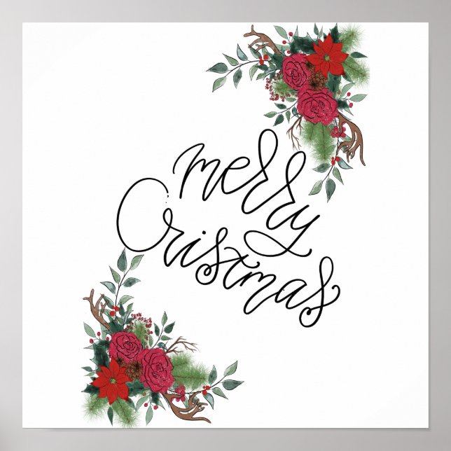 Póster Feliz Navidad (Frente)