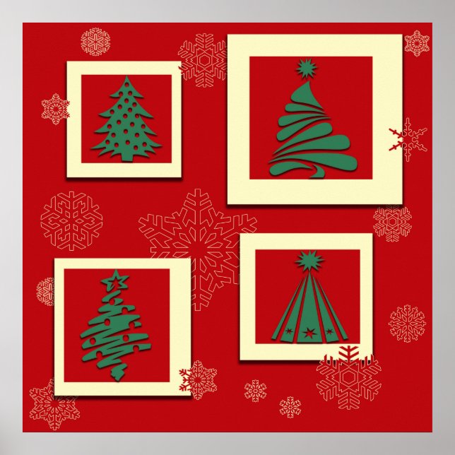 Póster Feliz Navidad (Frente)