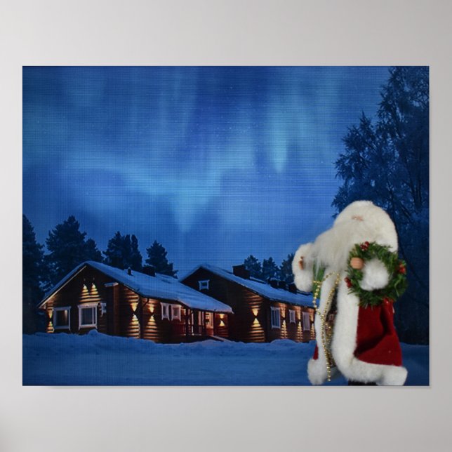 Póster Feliz Navidad. (Frente)