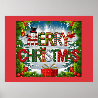 Póster Feliz Navidad