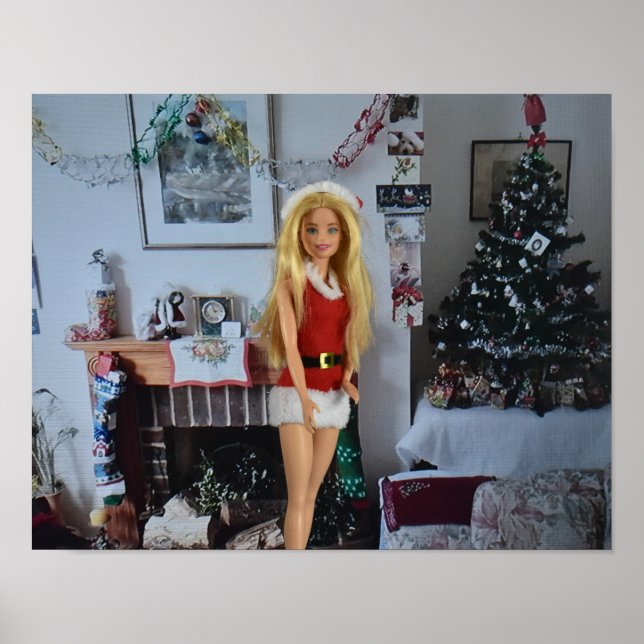 Póster Feliz Navidad. (Frente)