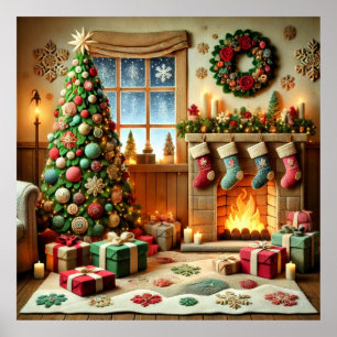 Póster Feliz Navidad