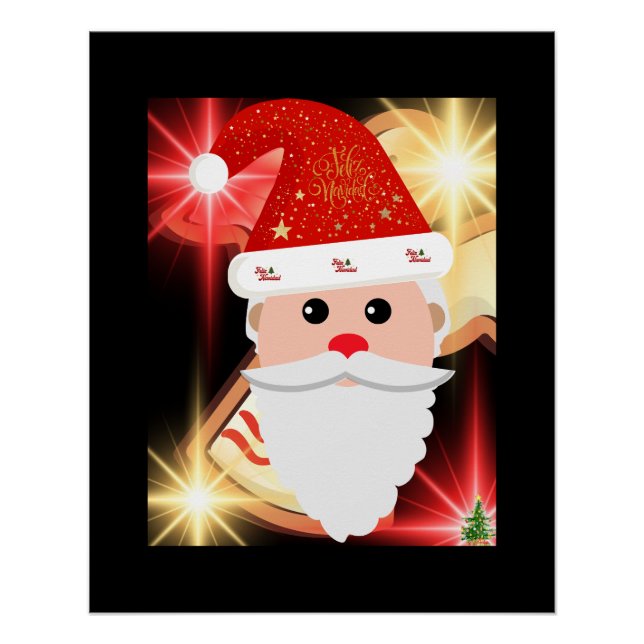 Póster Feliz Navidad  (Anverso)