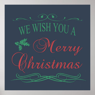Póster Feliz Navidad