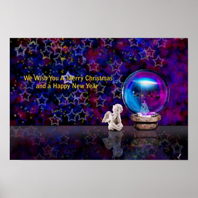 Póster Feliz Navidad (Frente)