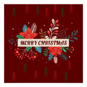 Póster Feliz Navidad