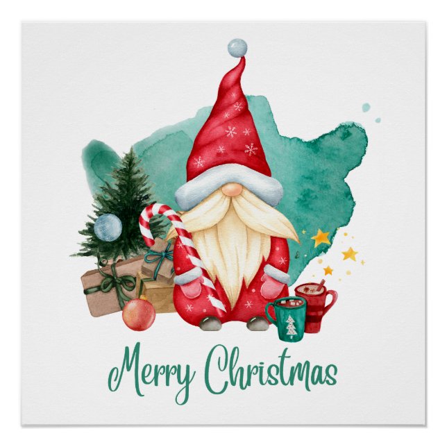 Póster feliz navidad (Anverso)