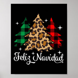 Póster Feliz Navidad 2024 Pijamas Navideñas Familiares Ár