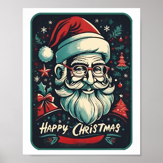 Póster Feliz Navidad es mi bendición (Frente)