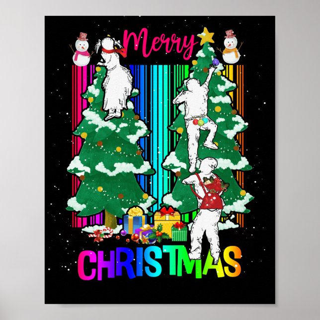 Póster Feliz Navidad Feliz Navidad Familia Navidad Celebr (Frente)