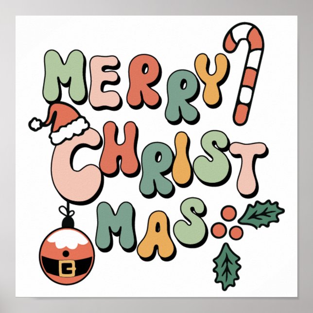 Póster Feliz Navidad Feliz Navidad Feliz Navidad (Frente)