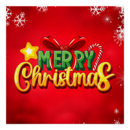 Póster Feliz Navidad Feliz Navidad Feliz Navidad Festivid