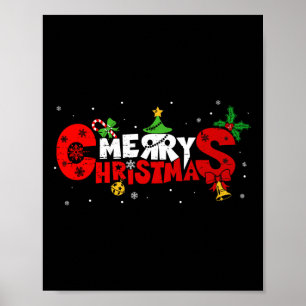 Póster Feliz Navidad Matando A Navidades Familiares Para