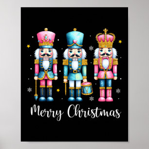 Póster Feliz Navidad Nochebuena de los hombres del Ballet