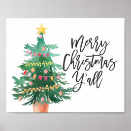 Póster Feliz Navidad, Poster de Árbol de Navidad