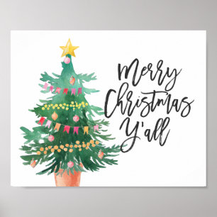 Póster Feliz Navidad, Poster de Árbol de Navidad