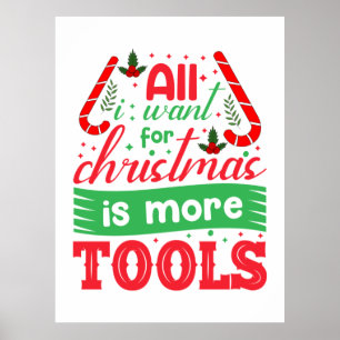 Póster Feliz Navidad Todo Lo Que Quiero De Los Navidades