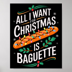 Póster Feliz Navidad Todo Lo Que Quiero De Los Navidades