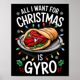 Póster Feliz Navidad Todo Lo Que Quiero De Los Navidades