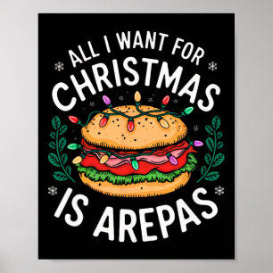 Póster Feliz Navidad Todo Lo Que Quiero De Los Navidades