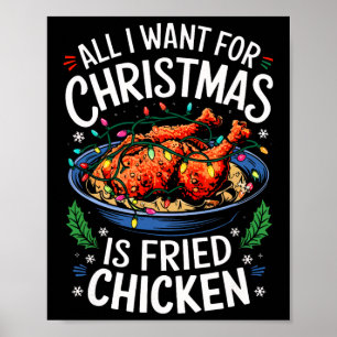 Póster Feliz Navidad Todo Lo Que Quiero De Los Navidades