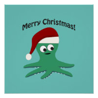 Feliz octopo navideño