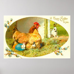 Póster Feliz Pascua