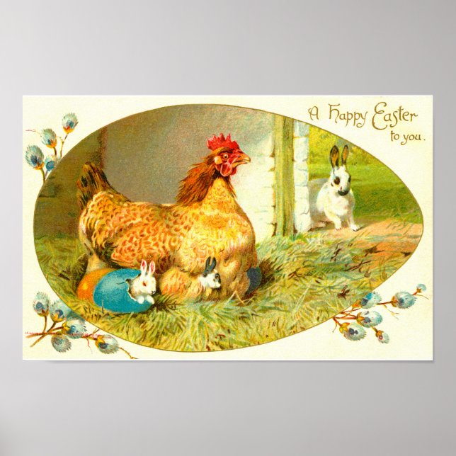 Póster Feliz Pascua (Frente)